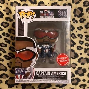 the falcon and the winter soldier captain america funko pop